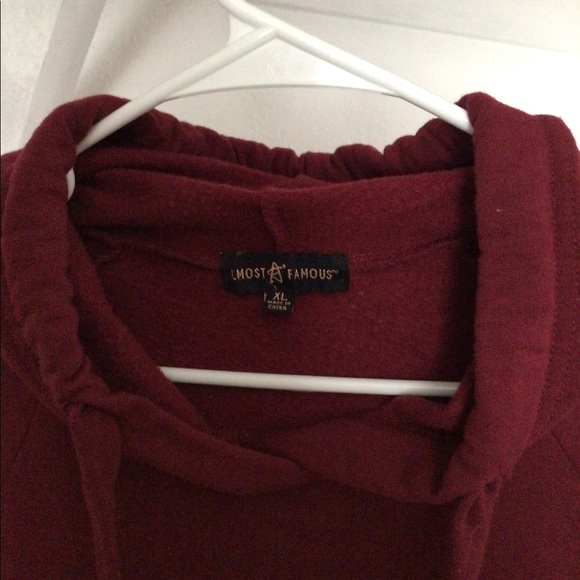 Hoodie Sweatshirt Dress - Picture 2 of 4